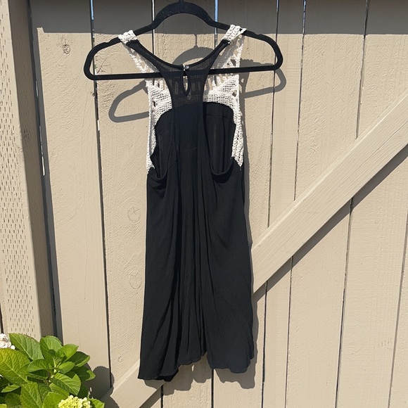 Black Aqua Tunic Dress - Picture 3 of 4